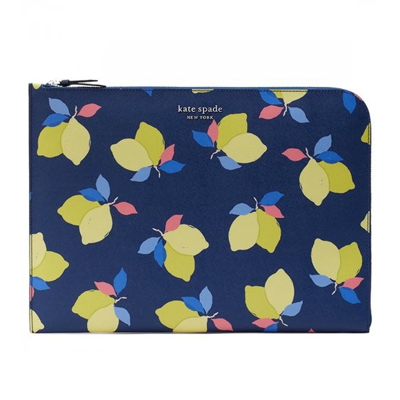 Kate Spade Cameron Lemon Zest L-Zip Laptop Sleeve
